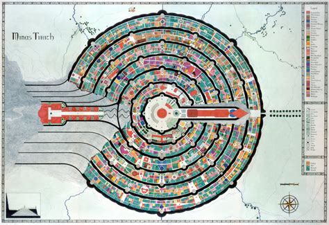 Mapa de Minas Tirith