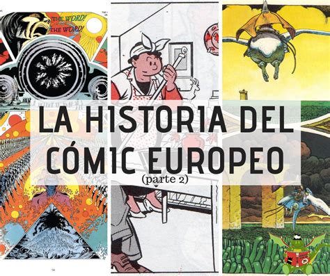 Historia del cómic europeo