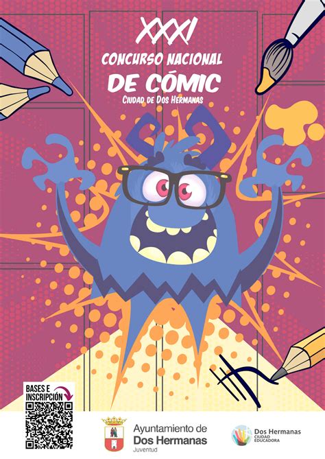 cartel concurso cómic Dos Hermanas