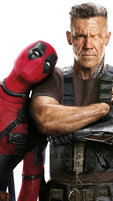 Cable y Deadpool interactuando