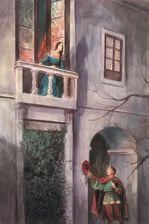 Ilustración de Romeo y Julieta en Verona