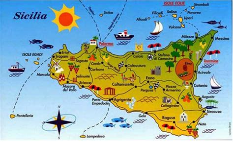 Mapa de Sicilia en el siglo XI