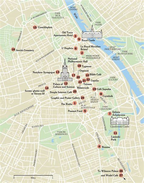 Mapa de la Warsaw Comic Con