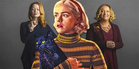 Personajes principales de Sabrina: Sabrina, Hilda, Zelda y Salem