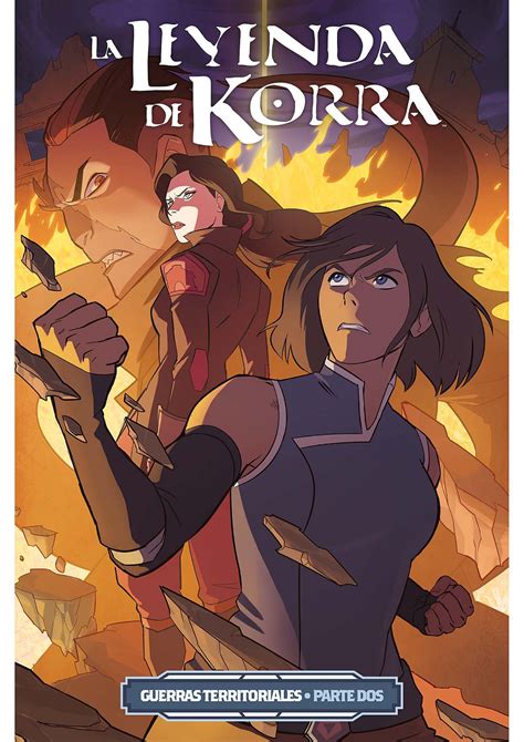 Portada de La Leyenda de Korra: Guerras Territoriales