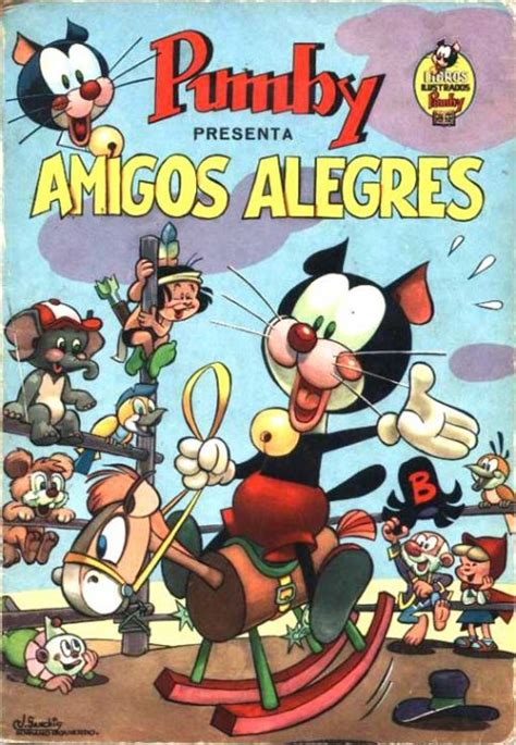 Ilustración de Pumby y sus amigos