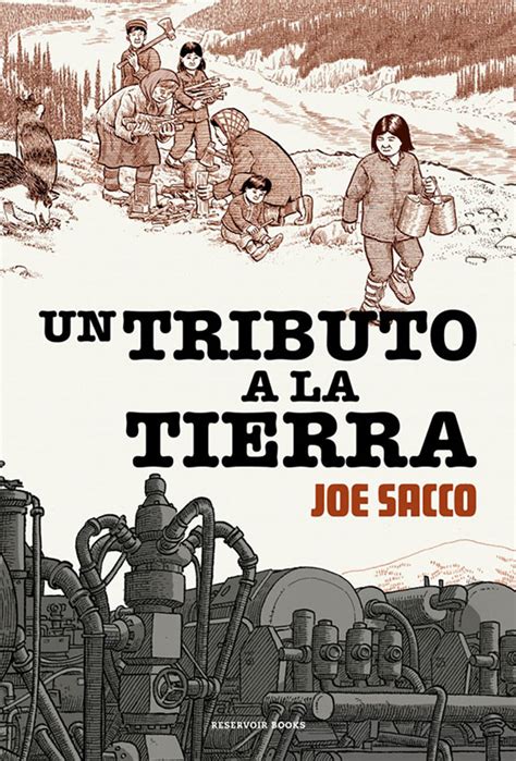 Portada de 'Un tributo a la tierra' de Joe Sacco