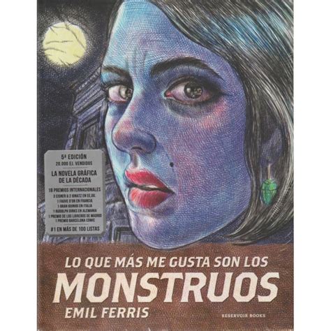 Portada de 'Lo que más me gusta son los monstruos' de Emil Ferris
