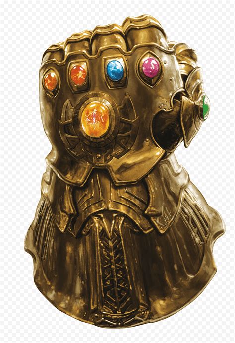 Ilustración del Guantelete del Infinito de Thanos