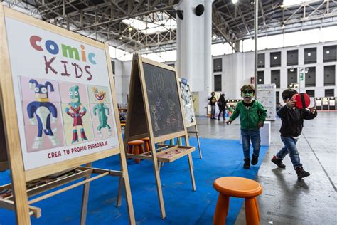 Ilustración de Comic Kids, área para niños en el Salón del Cómic