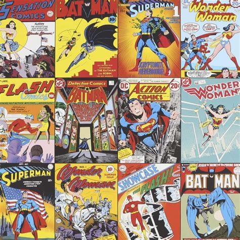 Collage de portadas de cómics clásicos españoles