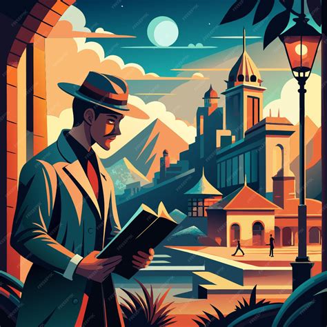 Ilustración de Mary Noticias resolviendo un misterio