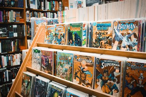 Tienda de cómics vintage