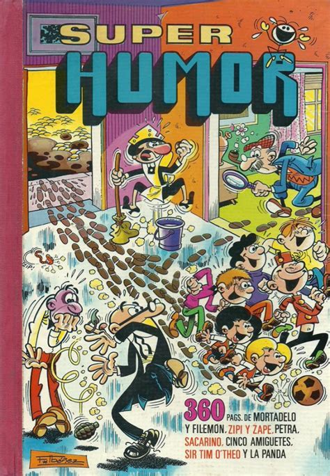 Portada de un tebeo de la colección Super Humor