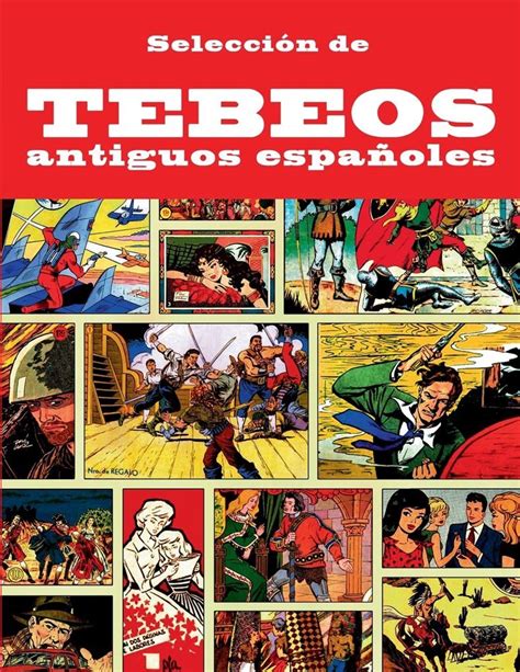 Montaje de portadas clásicas de tebeos españoles