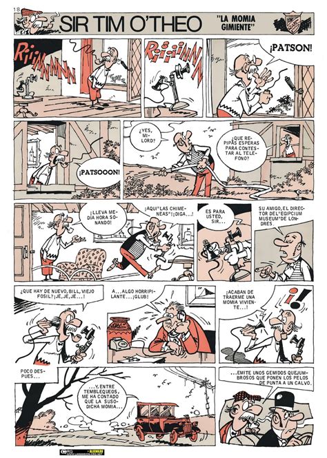 Sir Tim O'Theo investigando un caso