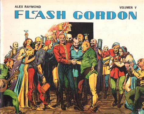 Detalle del arte de Alex Raymond en Flash Gordon