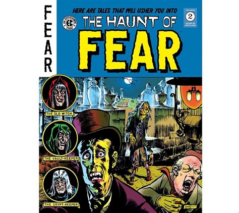 Portada de un cómic de terror de los años 50