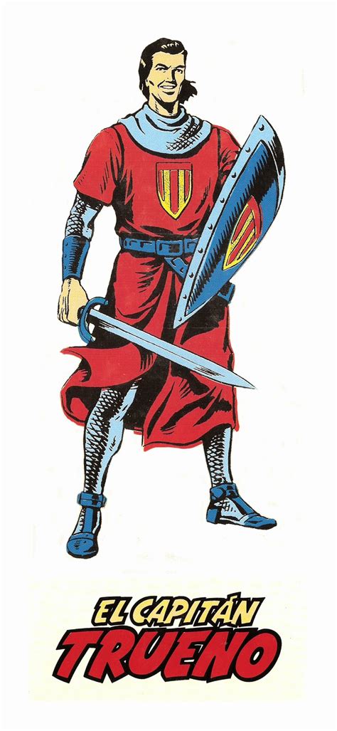 Ilustración del Capitán Trueno