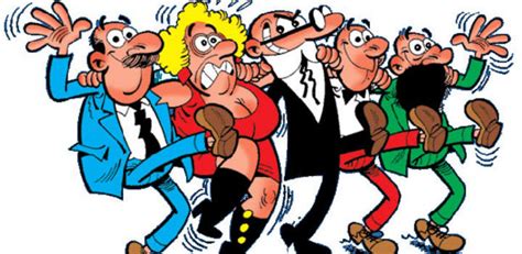 Personajes Mortadelo y Filemón