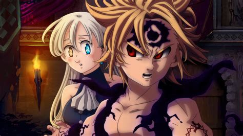 Diane cuidando a Meliodas