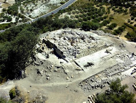 Mapa de la ubicación del yacimiento del Cerro de los Batallones