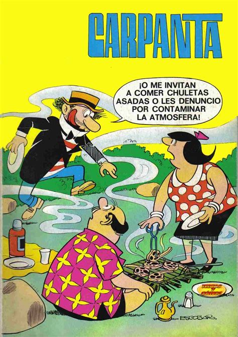 Ilustración de Carpanta bajo un puente