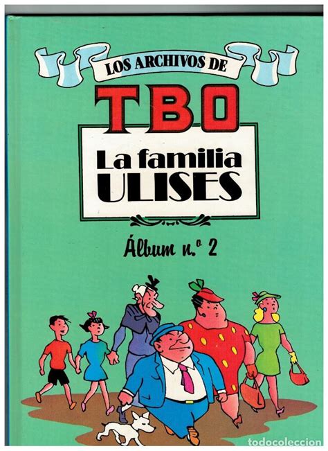 Ilustración de personajes clásicos de TBO como La Familia Ulises