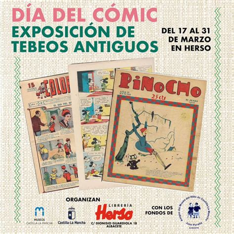 Exposición de tebeos antiguos