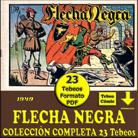 Portada del tebeo Flecha Negra de Toray