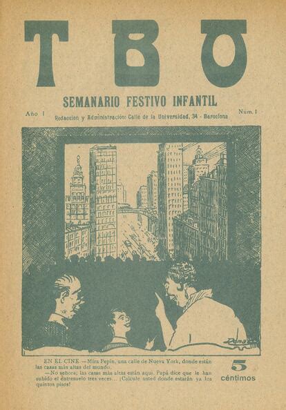 Primer número de la revista TBO