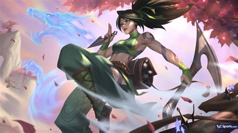 Akali en pose de combate