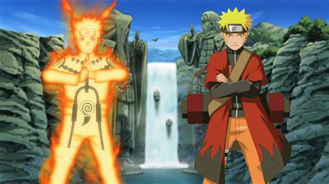 Comparación visual de los diferentes modos de Naruto: Modo Sabio vs. Modo Kurama vs. Modo Sabio de los Seis Caminos