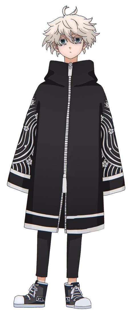 Ilustración de Senju Kawaragi con su uniforme de Brahman