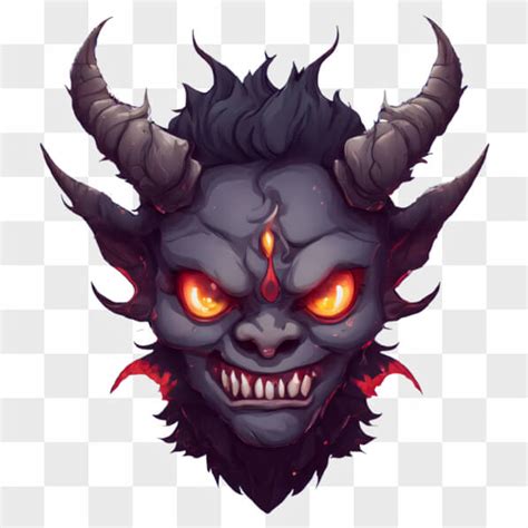 Ilustración de un demonio regenerando una herida.