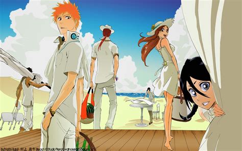 Ichigo Kurosaki, Rukia Kuchiki y Orihime Inoue