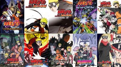 Orden cronológico de las series de Naruto