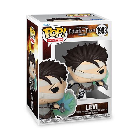 Funko Pop de Levi Ackerman de Attack on Titan