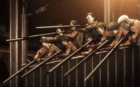 Armas de fuego en Shingeki no Kyojin