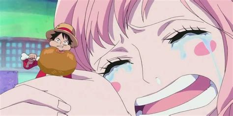 Princesa Shirahoshi y Luffy