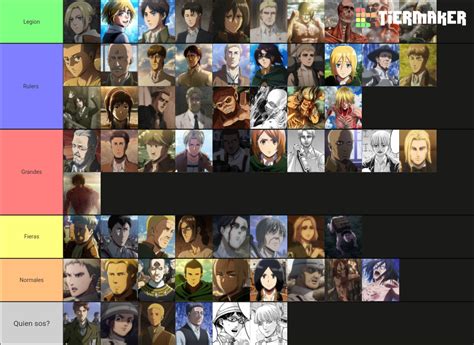 Mural de personajes de Shingeki no Kyojin