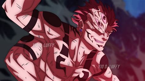 Representación de Sukuna en su forma completa