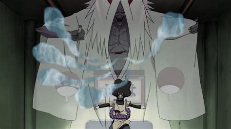 Orochimaru invocando Rashōmon