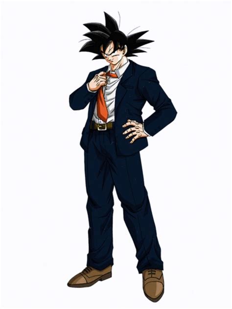 Son Goku con su traje característico