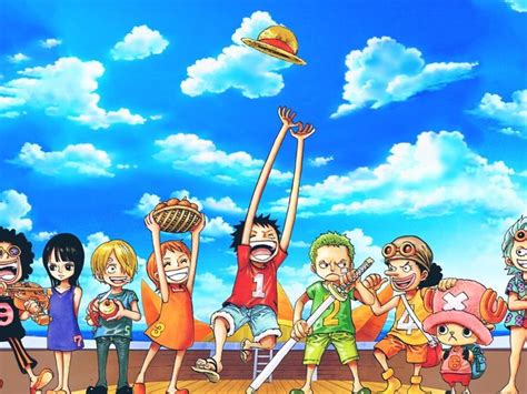 Jinbe uniéndose a la tripulación de los Sombreros de Paja