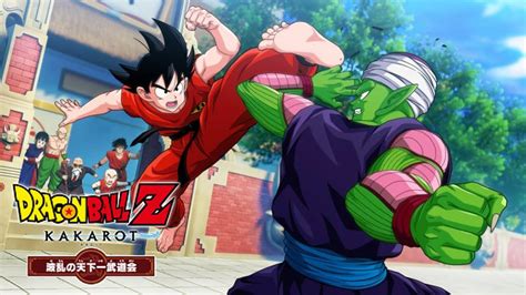 Piccolo enfrentando a Goku en el Torneo de Artes Marciales