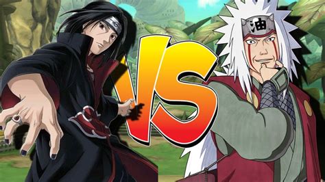 Comparativa de poder: Itachi Uchiha vs. Jiraiya