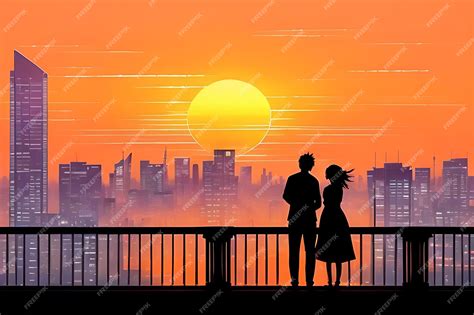 Ilustración de una escena romántica entre Kano y Aki