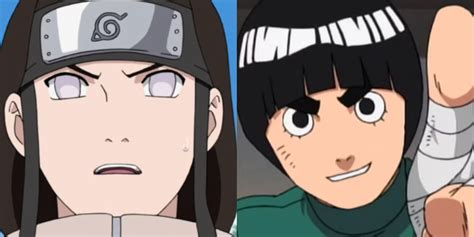 Ilustración de la batalla entre Rock Lee y Neji Hyuga