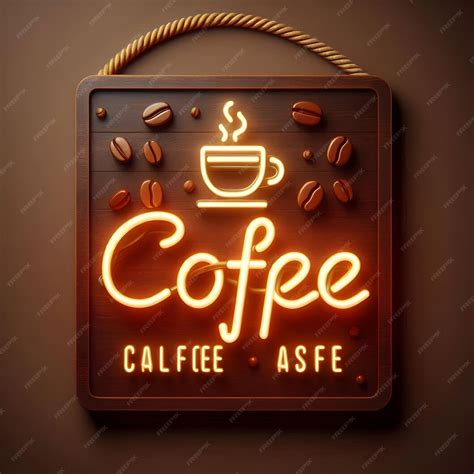 Diseño de un café acogedor con un letrero que dice 